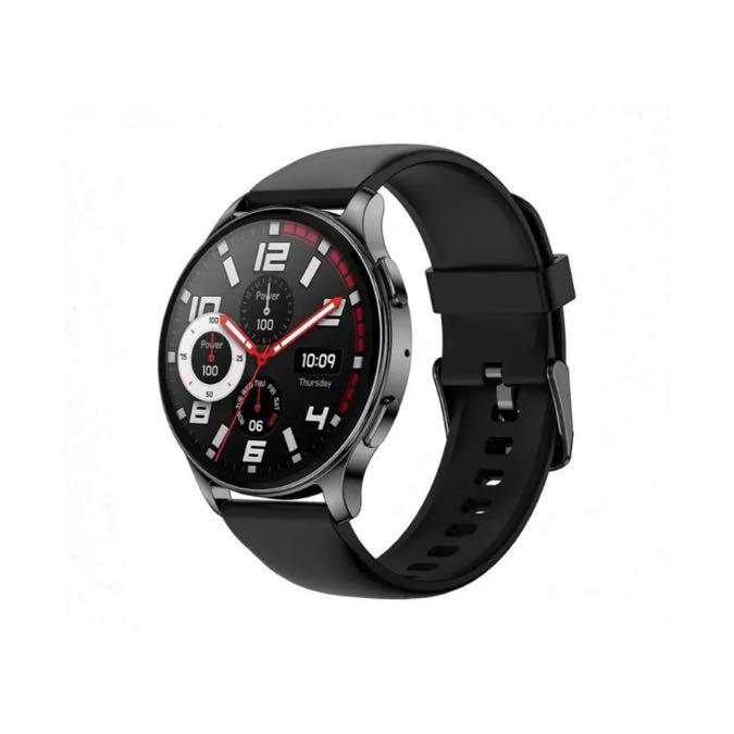 Amazfit POP 3R – Montre Connectée – Ecran AMOLED 1,43″ – appels BT – Android – Assistance vocale AI – 12 Jours Autonomie – Noir