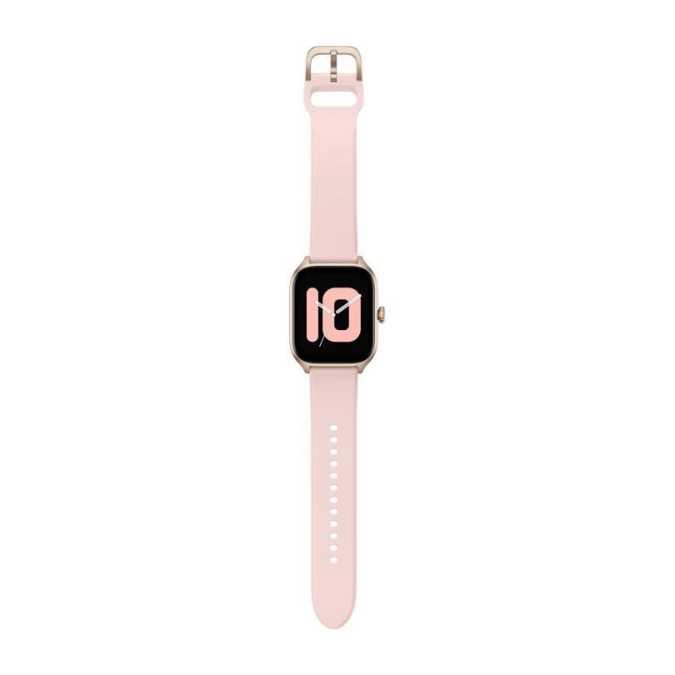 Amazfit GTS 4, 43 mm, Montre Connectée Homme avec Alexa, Appel Bluetooth, AMOLED, SpO2, 150+ Modes Sportifs, Bi-Bande & GPS Smartwatch - Rose – Image 2