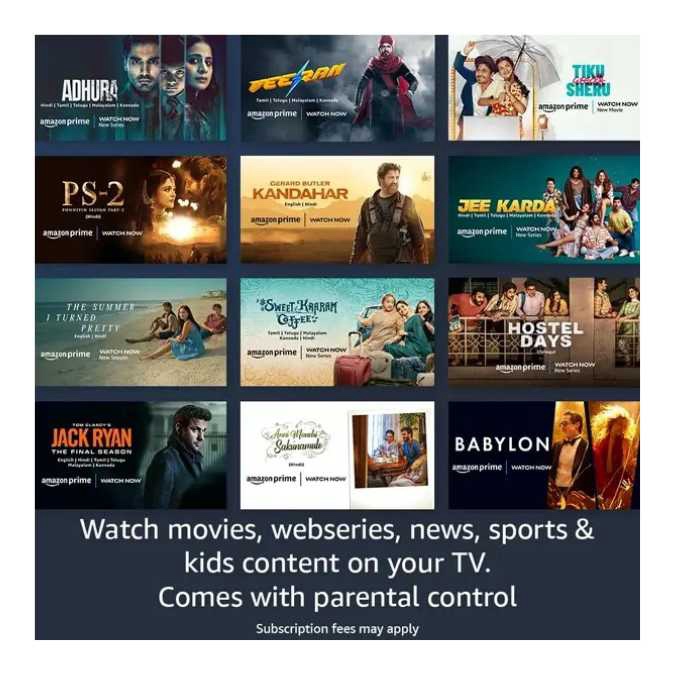 Amazon Fire TV Stick Lite HD – 8 Go – WiFi – Bluetooth et assistant vocal – HDMI – Assistant vocal – Image 4