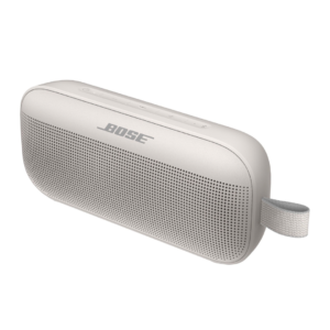 Bose SoundLink Flex, Enceinte sans Fil Bluetooth Portable et étanche - 12h d’autonomie - Couleur: Blanc fumée