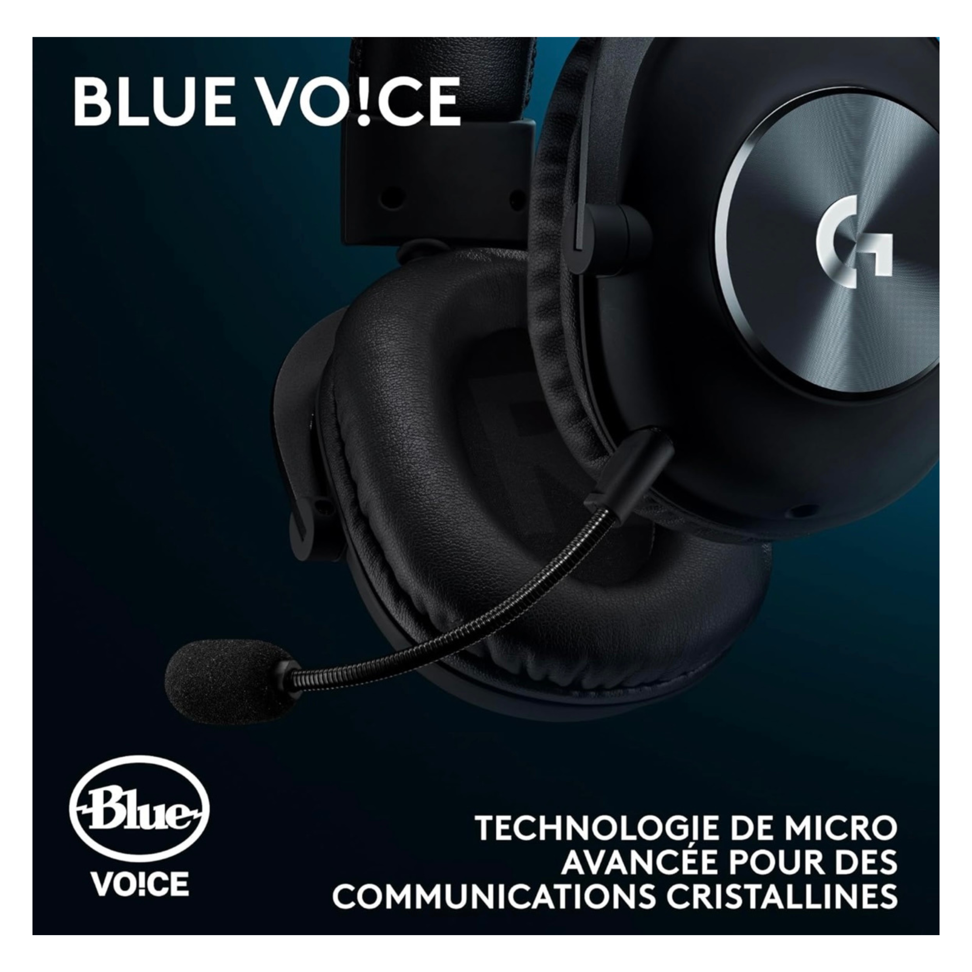 Logitech G Pro X SE, Casque de Gaming Filaire avec Microphone: Microphone détachable, Casque DTS: X 7.1, convertisseur N/A USB Inclus, pour PC, Xbox One, Xbox Series X|S, PS5, PS4 - Noir – Image 2