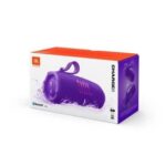 JBL Charge 6 - Enceinte portable Bluetooth, Son JBL Pro intense avec AI Sound Boost, Étanche, 28h d’autonomie, Sangle poignée robuste, Chargeur portable intégré, Auracast™ , Violet