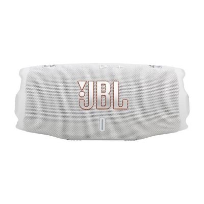 JBL Charge 6 - Enceinte portable Bluetooth, Son JBL Pro intense avec AI Sound Boost, Étanche, 28h d’autonomie, Sangle poignée robuste, Chargeur portable intégré, Auracast™ , Blanc – Image 4
