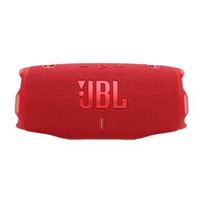 JBL Charge 6 - Enceinte portable Bluetooth, Son JBL Pro intense avec AI Sound Boost, Étanche, 28h d’autonomie, Sangle poignée robuste, Chargeur portable intégré, Auracast™ , Rouge – Image 4