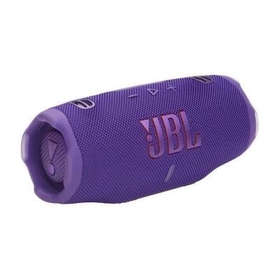JBL Charge 6 - Enceinte portable Bluetooth, Son JBL Pro intense avec AI Sound Boost, Étanche, 28h d’autonomie, Sangle poignée robuste, Chargeur portable intégré, Auracast™ , Violet – Image 2