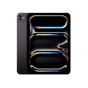 Apple iPad Pro M4 2024 13 pouces : Écran Ultra Retina XDR, 256 Go, Caméra Avant 12 Mpx Horizontale/Appareil Photo arrière 12 Mpx, Wi-FI 6E + 5G - Noir sidéral
