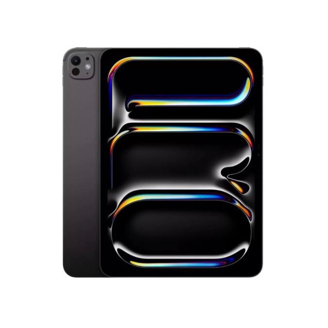 Apple iPad Pro M4 2024 13 pouces : Écran Ultra Retina XDR, 256 Go, Caméra Avant 12 Mpx Horizontale/Appareil Photo arrière 12 Mpx, Wi-FI 6E + 5G - Noir sidéral