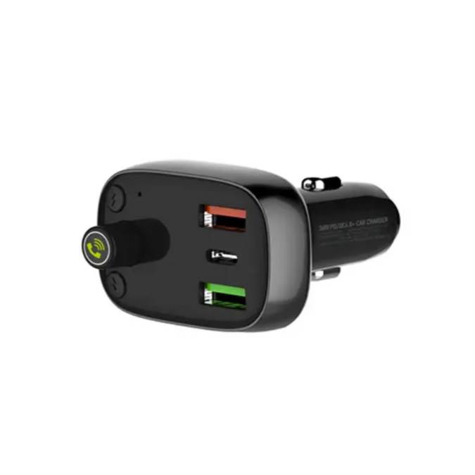LDNIO C704Q - Chargeur voiture 30W lecteur bluetooth 5.0