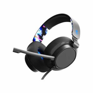 Skullcandy SLYR Casque de Gaming Multiplateforme Supra-Auriculaire Filaire, Compatible Xbox + PlayStation + PC - Noir