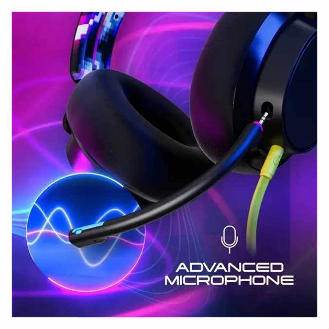 Skullcandy SLYR Casque de Gaming Multiplateforme Supra-Auriculaire Filaire, Compatible Xbox + PlayStation + PC - Violet – Image 2