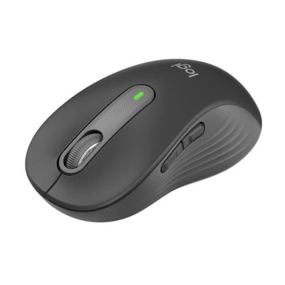 Souris Sans fil Logitech Signature M650 L , Clics Silencieux, Boutons de Côtés Programmables, Bluetooth, PC/Mac/Multi-Device/Chromebook - Graphite