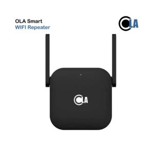 OLA Smart WIFI Repeater – Répéteur Wifi, Port RJ45 – Noir