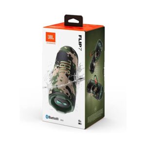 JBL Flip 7 – Enceinte portable sans fil Bluetooth 5.4, 35W, Etanche (IP68), Autonomie 16 heures, Camouflage