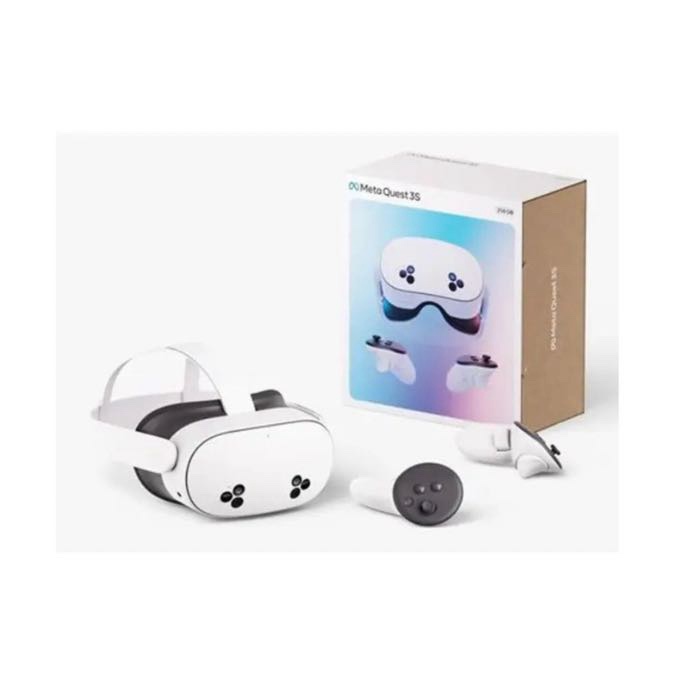 Meta Quest 3S 256 Go - Casque de réalité virtuelle et mixte - Blanc – Image 3