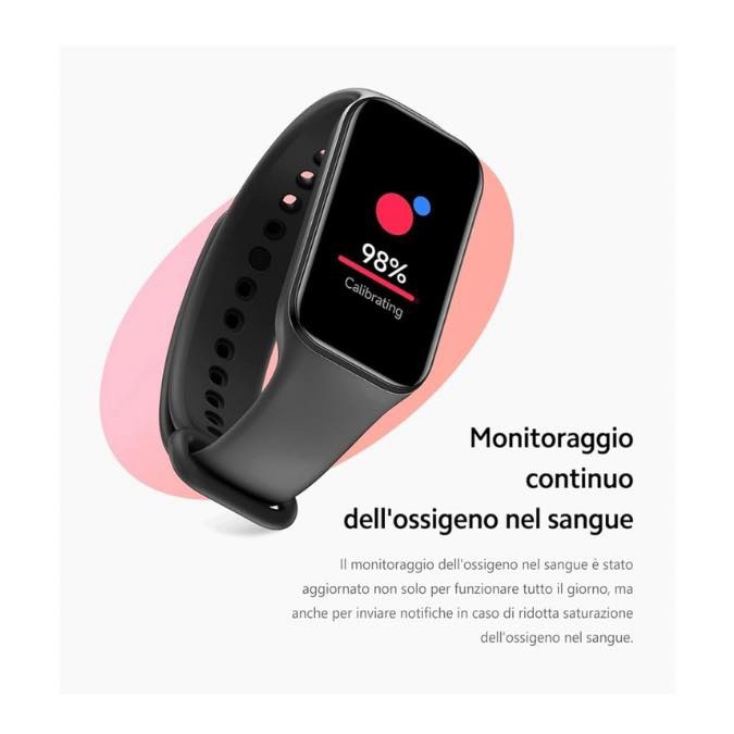 Xiaomi Smart Band 8 Active, Montre Connectée avec Écran TFT de 1,47", Smartwatch Recharge Rapide, Jusqu'à 14 Jours d'autonomie, 50 Modes de Sport, Montre Intelligente Étanche 5 ATM - Rose – Image 5