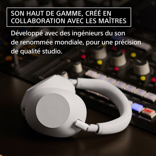 Sony WH-1000XM6 Casque sans-Fil Bluetooth à réduction de Bruit Noir, Son Hi-Res Unique, Confortable, Conception Pliable, Etui résistant, 30h Autonomie, iOS & Android - Bleu – Image 10