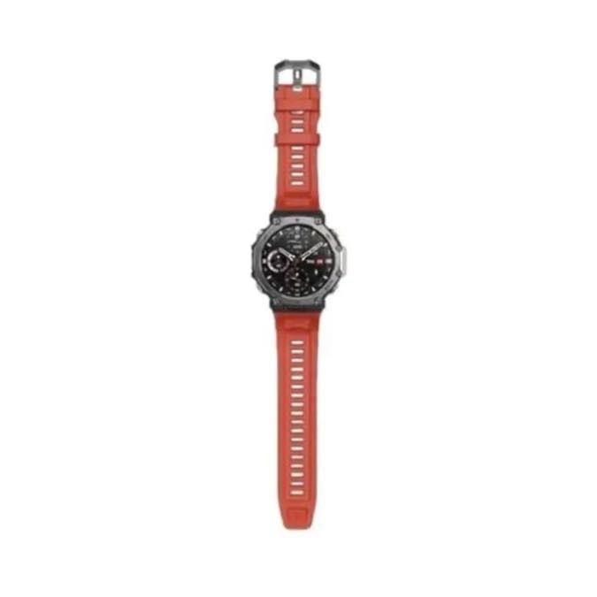 Amazfit T-Rex 3 - Montre connectée Écran AMOLED 1,5″, 3 semaines d’autonomie, Carte de navigation avancée, GPS, IA, Écran tactile – Lava – Image 5