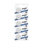 Piles bouton au lithium Energizer CR2032 3V - Lot de 5, longue durée, étanches