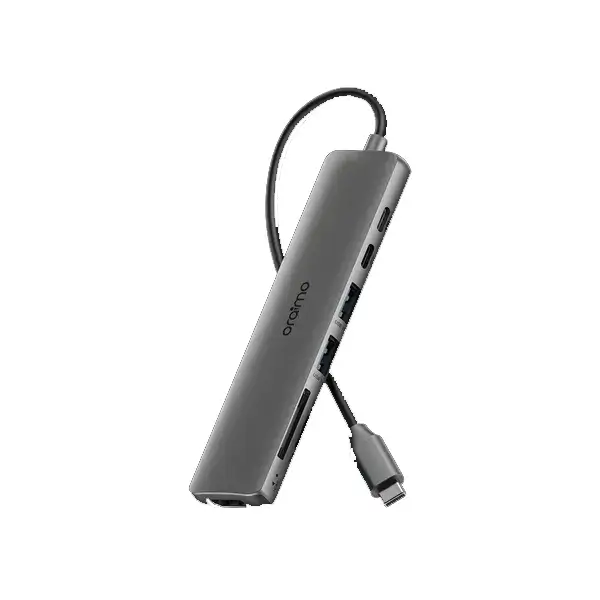 Adaptateur multifonction USB-C – 7en1 – 4K – Oraimo – Charge rapide – OUH-511