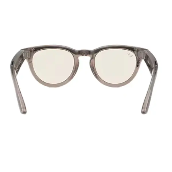 Ray-Ban Meta Headliner – Lunette de soleil connectée avec caméra intégrée – Photogray – 32Go – BT 5.2 – 12MP – 4h d’autonomie – Gris pierre chaud brillant – Image 3