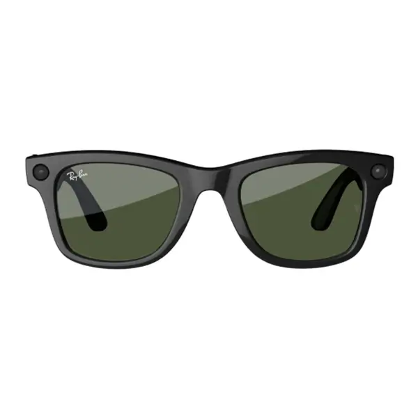 Ray-Ban Meta Wayfarer Shinny Black (Gen 1) – Lunette de soleil connectée avec caméra intégrée, Polarisé, Bluetooth 5.2, 32Go, 12MP, 4h d’autonomie – Noir brillant