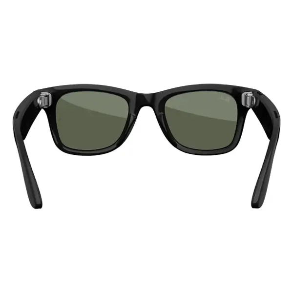 Ray-Ban Meta Wayfarer Shinny Black (Gen 1) – Lunette de soleil connectée avec caméra intégrée, Polarisé, Bluetooth 5.2, 32Go, 12MP, 4h d’autonomie – Noir brillant – Image 3
