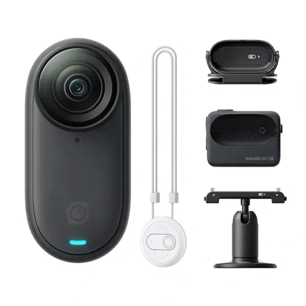 Insta360 GO 3S - Caméra d’action 4K multifonctionnel – Ecran tactile rabattable de 2.2″ – 128Go – 310mAh – 2H20min d’autonomie – IPX4 – Stabilisation - Noir – Image 9