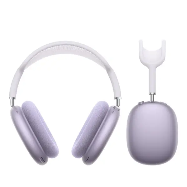 Apple AirPods Max - Casque Sans fil – Câble de charge Type-C – Réduction active du bruit de niveau pro – 20H d’autonomie – Audio spatial personnalisé – A3184 – Mauve