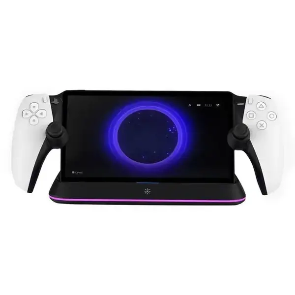 Station de charge pour Playstation Portal avec Base Antidérapante – Lumière RGB – Noir – PDX635 – Image 3