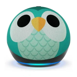 Amazon Echo Dot Kids 5e génération – Enceinte intelligente Wi-Fi et Bluetooth avec Alexa – pour les enfants – Contrôle parental – Chouette