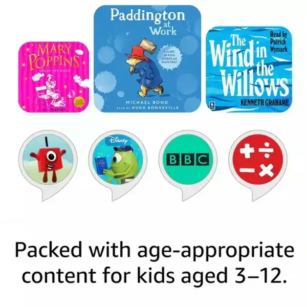 Amazon Echo Dot Kids 5e génération – Enceinte intelligente Wi-Fi et Bluetooth avec Alexa – pour les enfants – Contrôle parental – Chouette – Image 3