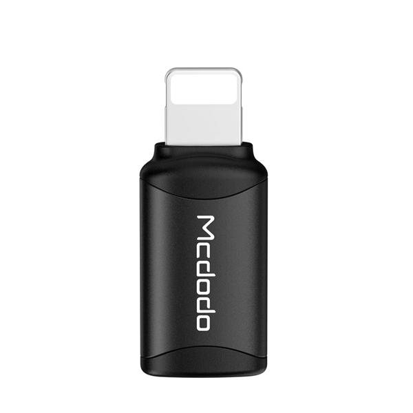Adaptateur type-c vers Lightning – Charge rapide et transfert de données – Mcdodo OT-768 – Noir