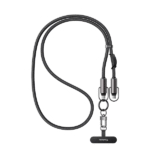 Câble de charge rapide bandoulière Mcdodo 36W 2en1 – 1.2m – Câble type-C vers Lightning – Lanière – Mcdodo CA-682 – Noir