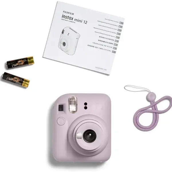 Appareil photo instantané Fujifilm Instax Mini 12 – Violet Lilas – VS33211 – Image 2