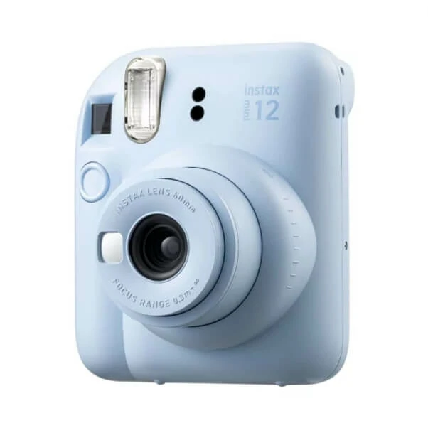 Appareil photo instantané Fujifilm Instax Mini 12 – Bleu Pastel – UH35343 – Image 2