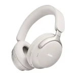 BOSE QuietComfort Ultra - Casque sans fil, 24 heures d’autonomie, Bluetooth 5.3, Connectivité multipoint , Réduction de bruit exceptionnelle – Blanc