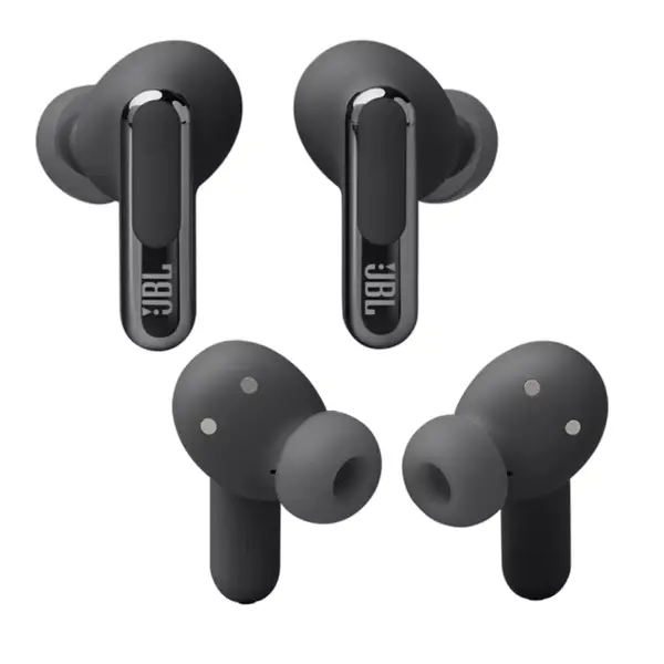 Écouteurs sans fil JBL Live Beam 3 – Audio spatial – IP55 – Réduction de bruit adaptative avec commandes personnalisées – 48h d’autonomie – Noir – Image 4