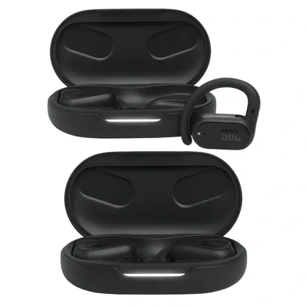 Écouteurs JBL Soundgear sense ouverts à conduction aérienne True Wireless – IP54 – Commande tactile – Bluetooth 5.4 – 24h d’autonomie – Noir – Image 3
