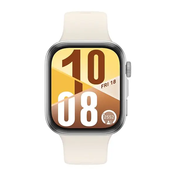 Montre connectée Huawei Watch Fit 4 – 1.82″ – Ecran AMOLED – 10jrs d’autonomie – Compatible avec Android 9.0+ et iOS 13.0+ – SYA-B09 – Blanc