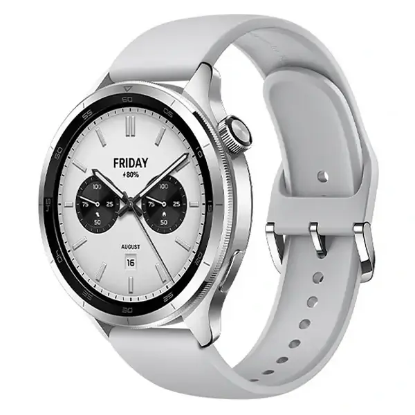 Montre connectée Xiaomi Watch S4 – Bluetooth 5.3 – 1,43″ – Ecran AMOLED – 5 ATM – 15 jours d’autonomie – Mesure du taux d’oxygène dans le sang - Argent – Image 2