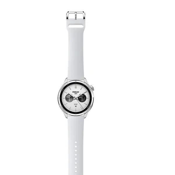 Montre connectée Xiaomi Watch S4 – Bluetooth 5.3 – 1,43″ – Ecran AMOLED – 5 ATM – 15 jours d’autonomie – Mesure du taux d’oxygène dans le sang - Argent – Image 4