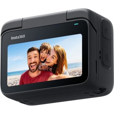 Insta360 GO 3S - Caméra d’action 4K multifonctionnel – Ecran tactile rabattable de 2.2″ – 128Go – 310mAh – 2H20min d’autonomie – IPX4 – Stabilisation - Noir – Image 4