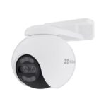 EZVIZ H80x Caméra Surveillance WiFi Extérieure 4K à Double Objectif, Colorfull Vision Nocture, Détection de Personnes/Véhicules, Zoom et Suivi automatiques, Défense Active, Audio Bidirectionnel