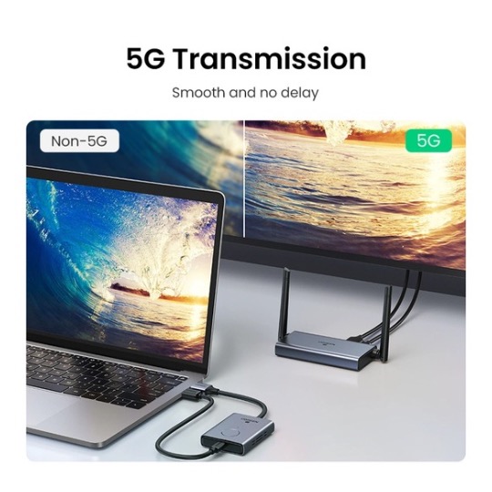 Émetteur-récepteur HDMI / VGA sans fi - Full HD - distance : 50m UGREEN CM506 50633A – Image 4