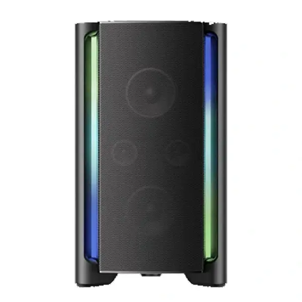 Enceinte de soirée ultra puissant TCL - 220W – 12h d’autonomie – BT 5.4 – IPX4 – 5 jeux de lumière dynamiques – Amplification des basses – TP200K
