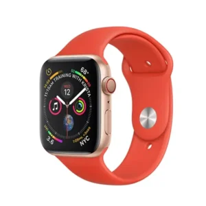 Bracelet de remplacement pour montre W3 en silicone Coteetci Silicone WatchBand – 42mm/44mm – Rouge vin – CS2086-WR