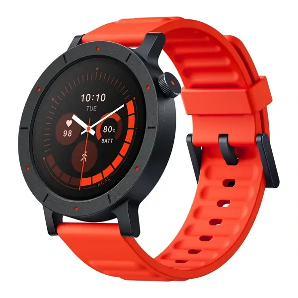 CMF Watch 3 Pro – Montre connectée 1,43" AMOLED, 13 Jours d’autonomie, GPS Double, appels Bluetooth avec réduction de Bruit IA, Suivi Sommeil et Cardio – Orange – Image 2