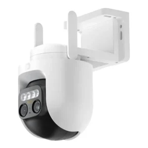 Camera de surveillance Xiaomi Outdoor CW700S – Double Objectif – 4MPx 2.5K P/T Vision nocturne – Audio bidirectionnel – Blanc – CW700S