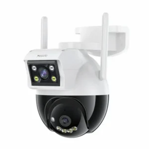 Caméra extérieure HD à Double Objectif – Vision nocturne – 4MP – Yesido KM12