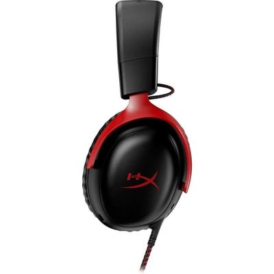 Casque Gamer Filaire - HyperX Cloud III - pour PC & console - Noir/Rouge – Image 2